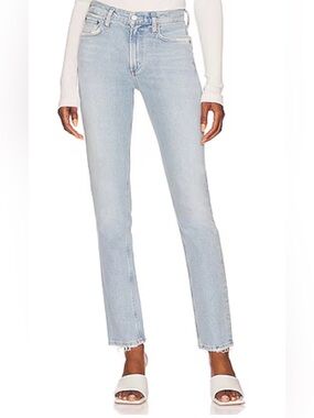 AGOLDE Lyle Low Rise Slim in Rift Size 26